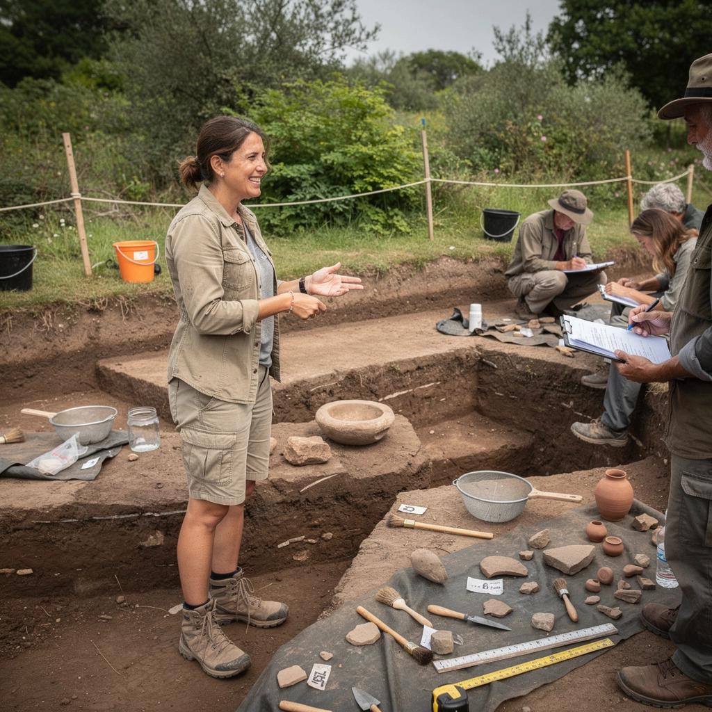 Maria Huber - Analystin für Artefaktanalyse